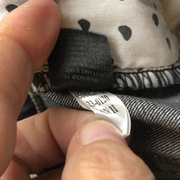 White House Black Market Womens Noir Jeans Size 2 Straight Leg Ankle Zip Denim - Picture 14 of 16